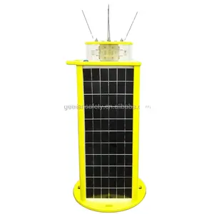 Lanterna solar portátil de 5-10 nm, luz de boia solar/boia/lanternas para navegação marinha, luz de aviso de led