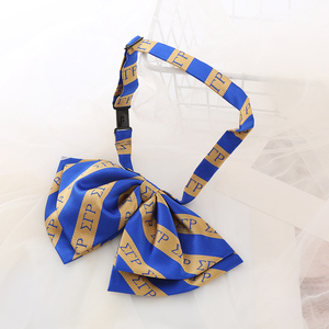 Listo para enviar Variedad de organizaciones de hermandad Símbolo Diseño de <span class=keywords><strong>colores</strong></span> Griego DST ZPB SGRho Etc Tela de calidad Traje de dama <span class=keywords><strong>Pajarita</strong></span> - Product Image 3