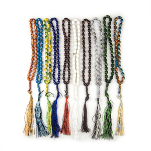 Bracelet de prière musulman en perles laquées, Tasbih, Misbaha, cadeaux du Ramadan - Product Image 6