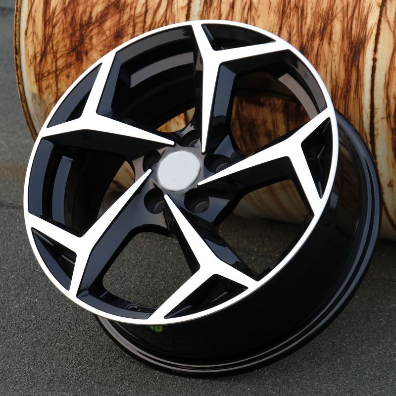 Noir avec face usinée