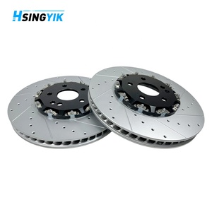 Disque de frein à rotor avant Hsingyik 2 pièces pour Mercedes Benz <span class=keywords><strong>AMG</strong></span> S <span class=keywords><strong>CLA</strong></span> 45 4-Matic C117 X117 X156 W176 1764210212 350X32MM - Product Image 1