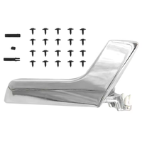 Kit de poignées de porte intérieures innovant pour Mercedes-Benz W204 C200 GLK300 en plastique argenté LHD