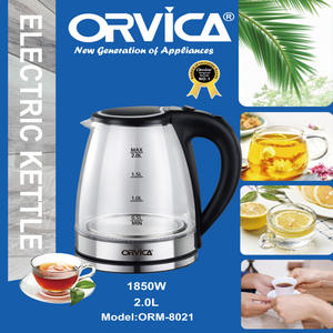 2.2 Liters <b>Glass</b> Home Luxury Hotel <b>Electric</b> <b>Kettles</b> for Home Wholesale - Product Image 6