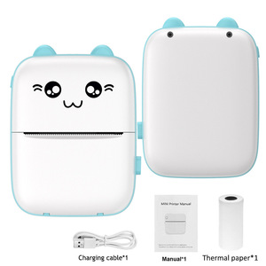 <b>Mini</b> Pocket Portable Thermal <b>Printer</b> with for Plastic Material in Stock-Retro-Style for Pictures - Product Image 4