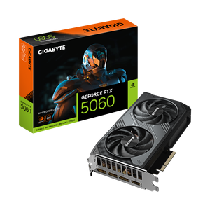 การ์ดจอเกมมิ่ง GeForce RTX 5060 WINDFORCE OC 8G รุ่นใหม่ปี 2025 พร้อมพอร์ต DP สำหรับคอมพิวเตอร์ตั้งโต๊ะเล่นเกม Rtx 5060 - Product Image 1