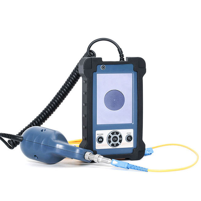 Fiber Optic Inspection Probe USB 400X Fibre Optical Connector MicroScope Video Inspection Probe