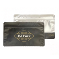 Sachet refermable personnalisé avec logo imprimé en gravure, auto-scellant, compatible micro-ondes, qualité alimentaire, pour cigares et feuilles de tabac, 50g
