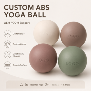Ballon de Pilates et de Yoga Personnalisé avec Logo, 20 cm, en PVC Anti-éclatement, Épaissi, Mini Ballon d'Exercice pour Studio de Yoga et Entraînement à Domicile - Product Image 3