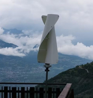 Éolienne à axe vertical 600W 12V, système d'énergie éolienne, générateur d'énergie alternative