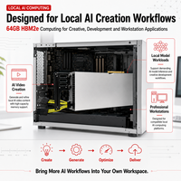 Carte graphique CMP 170HX 8 Go, déverrouillage 64 Go VRAM, réparation des condensateurs, PCIe X16, GPU de serveur IA