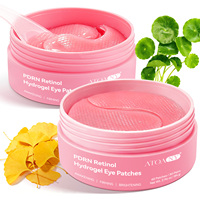 ATOANY Masque Hydrogel Personnalisable Vegan au Rétinal, PDRN et Collagène avec Patchs Contour des Yeux Hydratants et Éclaircissants Soin des Yeux Logo Personnalisé