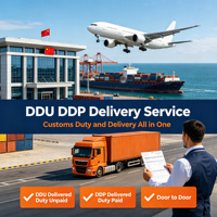 신뢰할 수 있는 DDU DDP 화물 운송 파트너, 통관 배송 솔루션, 안전한 취급, 실시간 추적, 항공 해상 철도 물류