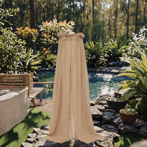 Çocuklar için Polyester Asılı Yatak Perdesi, Prenses Tavan Yatak Örtüsü, Bebek Odası Çocuk Odası için Dekoratif Yatak Perdesi Çadırı - Product Image 3