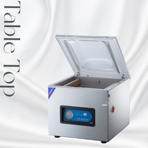 Scelleuse sous vide à chambre unique de petite taille pour aliments, poissons, charcuteries, liquides, usage commercial en supermarché - Product Image 1