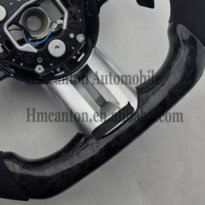 พวงมาลัยคาร์บอนไฟเบอร์อัลคันทาร่า LED รุ่นยอดนิยมสำหรับ Mercedes Benz W177 W213 W204 C257 AMG - Product Image 3