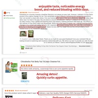 Thé vert minceur 100% naturel Chinaherbs, 28 jours de perte de poids, brûleur de graisse efficace avec des vitamines pour adultes, Th Minceur
