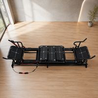 Méga Reformer Pilates : Appareil de Résistance Complet pour Studio Professionnel et Salle de Sport Commerciale