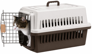 Vente en gros de nouveaux modèles de boîtes de transport pour animaux de compagnie, cage de transport pour chat et chien, multifonctionnelle, portable, pour voiture - Product Image 4