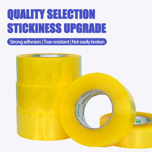 Cinta Adhesiva Transparente de BOPP de Alta Resistencia OEM, Rollo de Sellado de Cartones Impermeable Autoadhesivo Transparente de 2 Pulgadas, Sensible a la Presión, Individual - Product Image 2