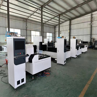 Machine de traitement du verre CNC nouvelle condition ligne droite bordure forage fraisage polissage centre de travail pour pompe de construction