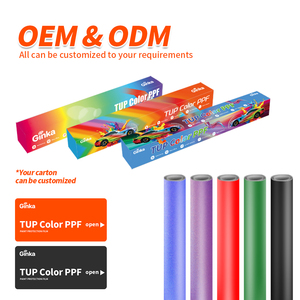 <span class=keywords><strong>Film</strong></span> de protection de peinture (PPF) Ginka Luxury TPU 7,5 mil pour carrosserie automobile, auto-réparant, haute flexibilité, rejet UV IR à 99 %, garantie 10 ans - Product Image 2