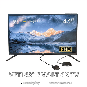 <span class=keywords><strong>TV</strong></span> <span class=keywords><strong>LED</strong></span> Smart da <span class=keywords><strong>43</strong></span> <span class=keywords><strong>Pollici</strong></span> per Hotel con Interfaccia Google, Wi-Fi, Risoluzione Full HD 1080p, Frequenza di Aggiornamento 60Hz, Colore Nero - Product Image 2