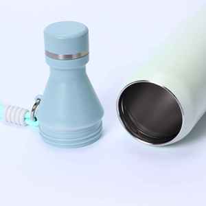 Ultra-thin Stainless Steel Vacuum <b>Flask</b> with Thermal Insulation Leak-Proof & <b>Large</b> Capacity for Outdoor Sports Use - Product Image 2