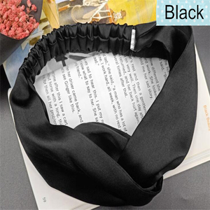Popular Hot Selling Wholesale Price Factory Pure Satin <strong>Silk</strong> <strong>Headband</strong> for Christmas Girl Gift - Product Image 2