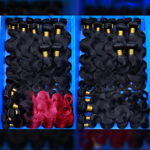 Extensions de cheveux brésiliens Remy de qualité 12A, diverses couleurs, mèches courtes, cheveux vierges humains de qualité supérieure, tissage teinté et décoloré, en vente par les exportateurs - Product Image 4