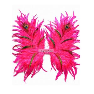 Hy Cổ Tích Lễ Hội Bán Buôn Hàng Thủ Công Lông Nhuộm Halloween Đôi Cánh Thiên Thần Màu Đen Cho Đảng - Product Image 4