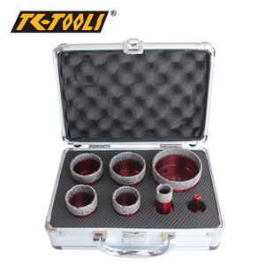 磁器、大理石、花崗岩用の5mm-150mm真空ろう付けダイヤモンドドリルコアビットとダイヤモンドホールソー - Product Image 5