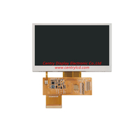 Écran TFT de 4.3 pouces Résolution 800*480 IPS Écran LCD industriel automobile à vue complète