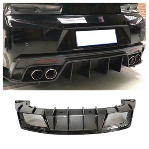 Diffuseur arrière en fibre de carbone véritable YOMDO pour <span class=keywords><strong>Chevrolet</strong></span> <span class=keywords><strong>Camaro</strong></span> 2016-2020, style <span class=keywords><strong>ZL1</strong></span>, séparateur de pare-chocs arrière, kit carrosserie - Product Image 2