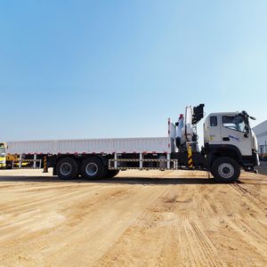 JQCM Nueva Grúa Plegable Montada en Camión FOTON de 10 Toneladas 6x4 con Pluma <span class=keywords><strong>Articulada</strong></span> y Rotador de 360 Grados para Exportación - Product Image 2