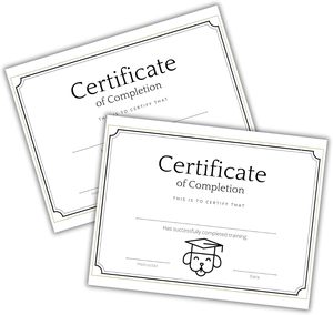 <span class=keywords><strong>Certificado</strong></span> <span class=keywords><strong>de</strong></span> Finalización <span class=keywords><strong>de</strong></span> Entrenamiento <span class=keywords><strong>de</strong></span> Perros, Huella <span class=keywords><strong>de</strong></span> Pata, Premio para Cachorros, para Entrenadores, Habilidad <span class=keywords><strong>de</strong></span> Perro <span class=keywords><strong>de</strong></span> Servicio - Product Image 1