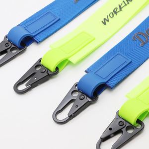 Wholesale Custom Tactical <b>Key</b> Strap with Olecranon Buckle High-Visibility Nylon Keychain <b>for</b> Construction & Trade Branding - Product Image 3