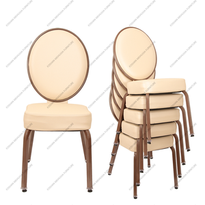 Sillas <span class=keywords><strong>de</strong></span> Banquete Modernas <span class=keywords><strong>de</strong></span> <span class=keywords><strong>Metal</strong></span> para Uso Comercial, con Respaldo Flexible - Product Image 1