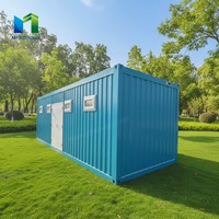 MZECOHOUSE 20 pieds panneaux solaires industriels mobiles de luxe en acier conteneur modulaire paquet plat conteneur pliant Maison Restaurant
