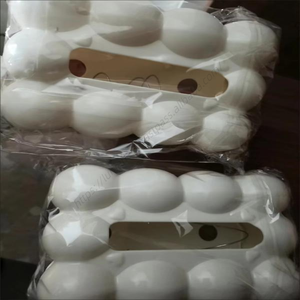Boîte à mouchoirs moderne en plastique effet bulle nuage pour salle de bain, design haut de gamme pour salon, avec ressort de levage automatique intégré - Product Image 3