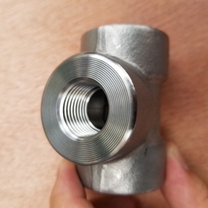ASME B16.11CZIT 1 Zoll 2000 #   <span class=keywords><strong>SCH</strong></span> <span class=keywords><strong>80</strong></span> X <span class=keywords><strong>SCH</strong></span> <span class=keywords><strong>80</strong></span> A350 LF2 Geschmiedetes Reduzier-T-Stück - Product Image 6