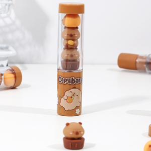 Dễ thương papeleria Kawaii phim hoạt hình văn phòng phẩm kuki dễ thương capybara tẩy phim hoạt hình học sinh - Product Image 1