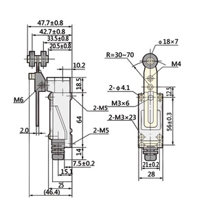 Jyio สวิตช์จำกัด ME-8108 ME-8112 IP65 SPDT 10A 250V ขั้วสกรูวัสดุ ABS - Product Image 2