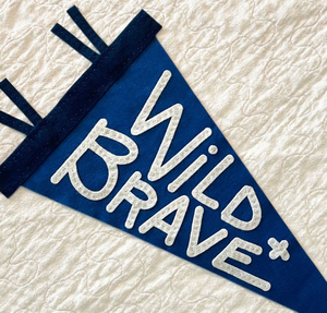 Professional Customizable Portable Digital Printing University Felt Triangle Banners - Product Image 5
