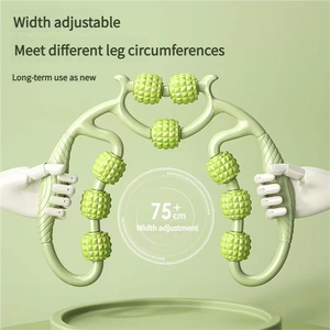 Sansd peralatan kebugaran Yoga, alat kebugaran Yoga kualitas tinggi, sembilan roda, pemijat kaki, rol otot, tongkat pijat leher, rol bola - Product Image 2