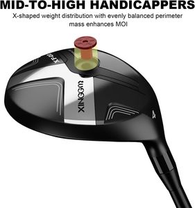 Clubs <span class=keywords><strong>de</strong></span> <span class=keywords><strong>golf</strong></span> hybrides pour hommes, clubs <span class=keywords><strong>de</strong></span> <span class=keywords><strong>golf</strong></span> hybrides <span class=keywords><strong>Rescue</strong></span> 3/4/5 <span class=keywords><strong>de</strong></span> qualité supérieure et clubs utilitaires - Product Image 2