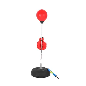 Dropshipping OEM Freestanding Reflex Ball Punching Bag PVC Boxing Speed Balls for Sale