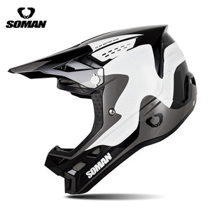 <span class=keywords><strong>Casco</strong></span> SOMAN M12 con Certificación DOT para Ciclismo de Descenso, Motocicleta, Motocross, Todoterreno, Ligero, Resistente al Viento, para Carreras - Product Image 6