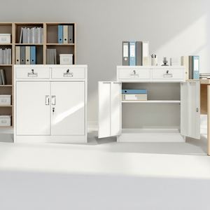 <b>Lockable</b> Adjustable Modern Metal <b>Storage</b> File <b>Cabinet</b> for Commercial Industrial Home Office Warehouse Use - Product Image 1