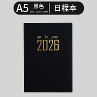 Agenda de planification annuel 2026, 365 jours, A5/A6, pour la gestion du temps, calendrier annuel, cadeau