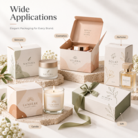 Boîtes d'emballage en carton blanc personnalisées avec logo imprimé pour crème pour le visage, parfum, cosmétiques, produits de soin de la peau